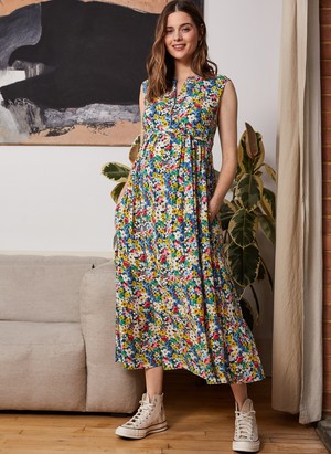 Isadora FSC Viscose Maternity Dress from Isabella Oliver