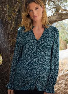 Sofia Maternity Blouse with LENZING™ ECOVERO™ via Isabella Oliver