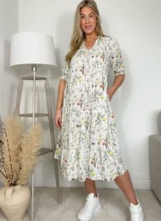 Meredith Maternity Dress with LENZING™ ECOVERO™ via Isabella Oliver