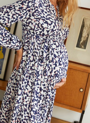 Dorina Maternity Dress with Lenzing™ Ecovero™ from Isabella Oliver