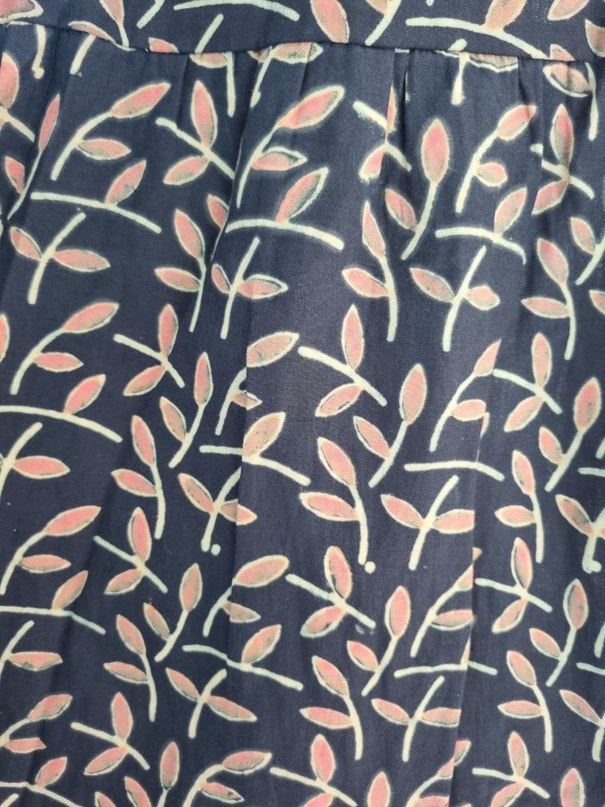 Organic Cotton Indigo Blossom Print Headband from Jenerous