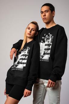 BLACK JAILED SWEATSHIRT via JOHANNA PETERSEN