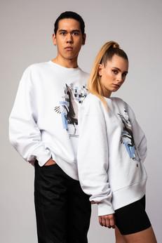 WHITE STORK SWEATSHIRT via JOHANNA PETERSEN