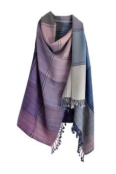 IMPERFECT PLAID Wool Cape Serenity via JULAHAS