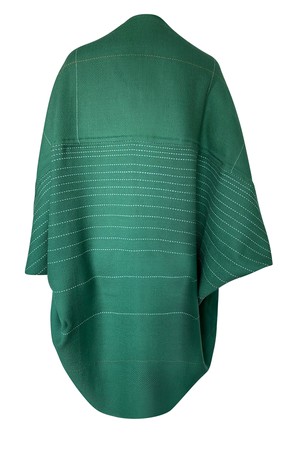 JULAHAS+ Wool Kimono Warm Jade from JULAHAS