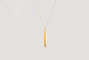 Olive leaf necklace gold plated from Julia Otilia