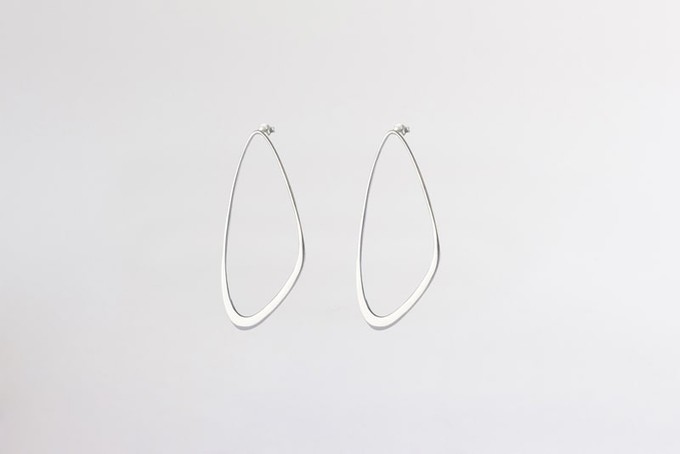 Ebb Tide earrings silver | B -SELECTION from Julia Otilia