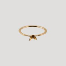 Lily ring gold plated SALE via Julia Otilia