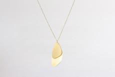Majestic Mussel necklace | gold plated via Julia Otilia