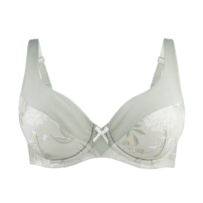 Valentina- Silk & Organic Cotton Underwired Full Cup Support Bra from JulieMay Lingerie