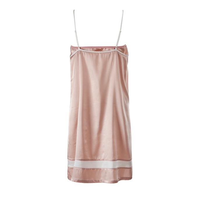 Organic Cotton & Silk Nightdress with built-in bra from JulieMay Lingerie