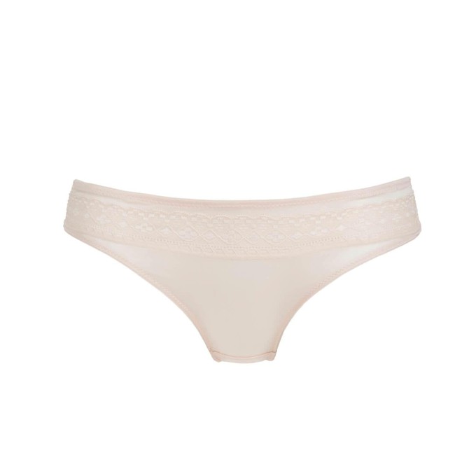 Champagne - Silk & Organic Cotton Brief from JulieMay Lingerie