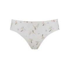 Ditsy Floral - Silk & Organic Cotton Brief via JulieMay Lingerie