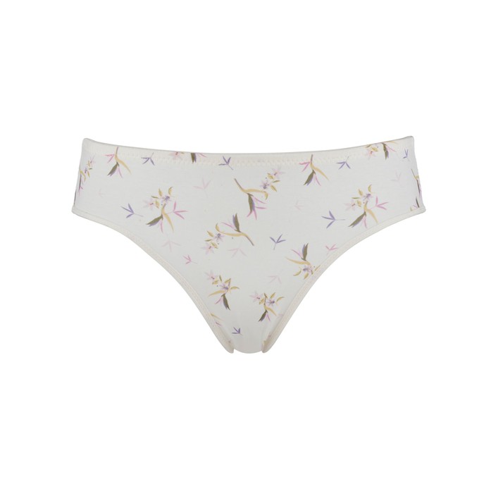 Ditsy Floral - Silk & Organic Cotton Brief from JulieMay Lingerie