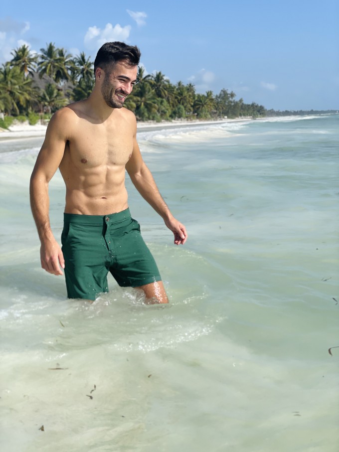 Natural Green from Kikr Shorts