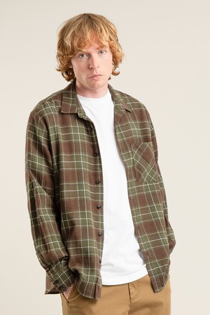 SANTI Organic Cotton Flannel Shirt - Green from KOMODO