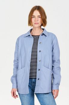 CHORE Organic Cotton Jacket - Blue via KOMODO