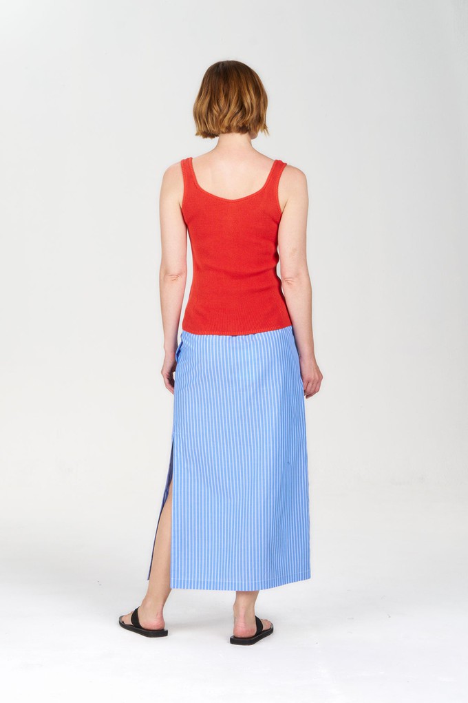 COVE Vest Organic Cotton Vest - Orange from KOMODO