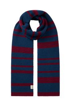 TATE Merino Wool Scarf - Blue via KOMODO