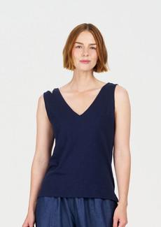 MALA Organic Cotton Vest - Navy via KOMODO