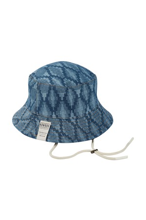 PETAL Reversable Organic Denim Bucket Hat from KOMODO