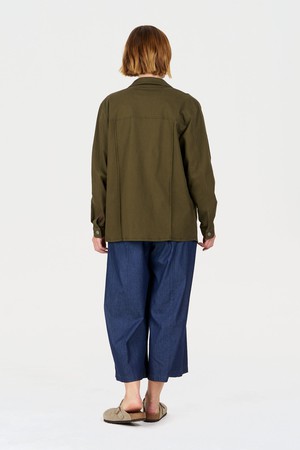 CHORE Organic Cotton Jacket - khaki from KOMODO