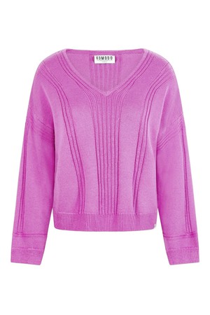 ANYA Wool Jumper - Fuchsia Pink from KOMODO
