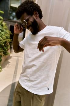 KIN Organic Cotton Tee - White via KOMODO