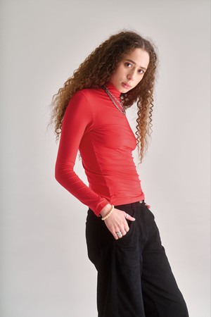 SKINILLA Modal Top - Red from KOMODO