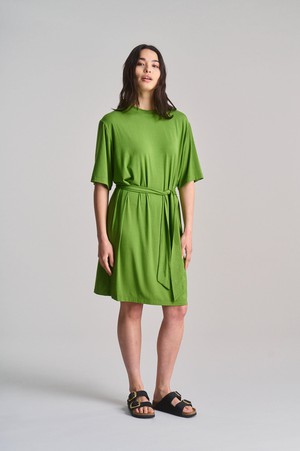 SADIE - Modal Jersey Dress - Green from KOMODO
