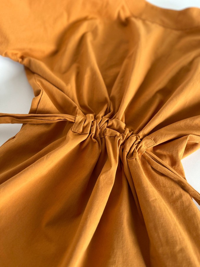 DUSK - Organic Cotton Dress - Orange from KOMODO