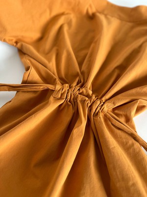 DUSK - Organic Cotton Dress - Orange from KOMODO