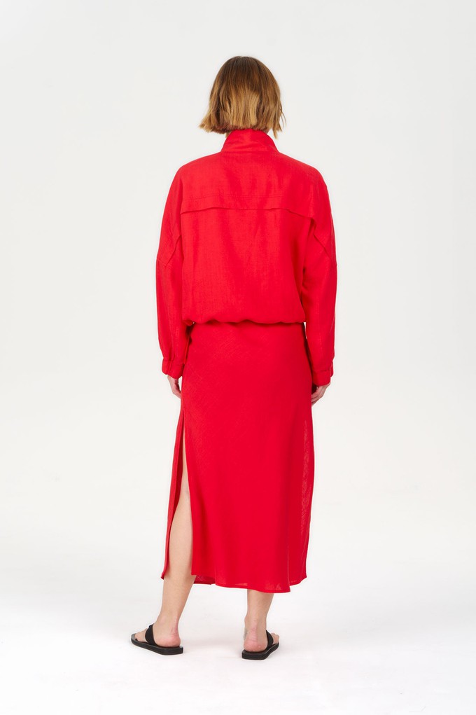 KOKO Tencel Linen Jacket - coral from KOMODO