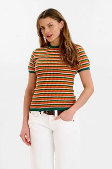 PENELOPE Organic Cotton Knit Tee - Earth via KOMODO