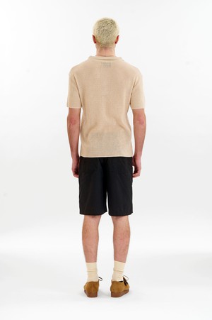 OLIVER Organic Cotton Knit Polo - Cream from KOMODO