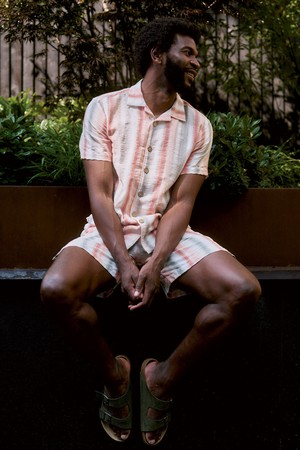 TOM Organic Cotton Short - stripe from KOMODO