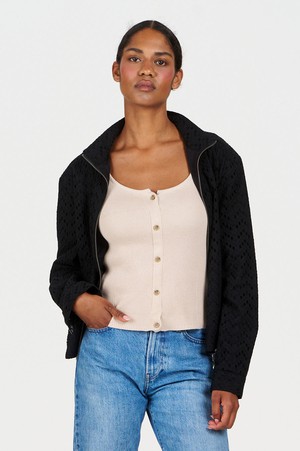 LOTUS Organic Cotton Jacket - Black from KOMODO