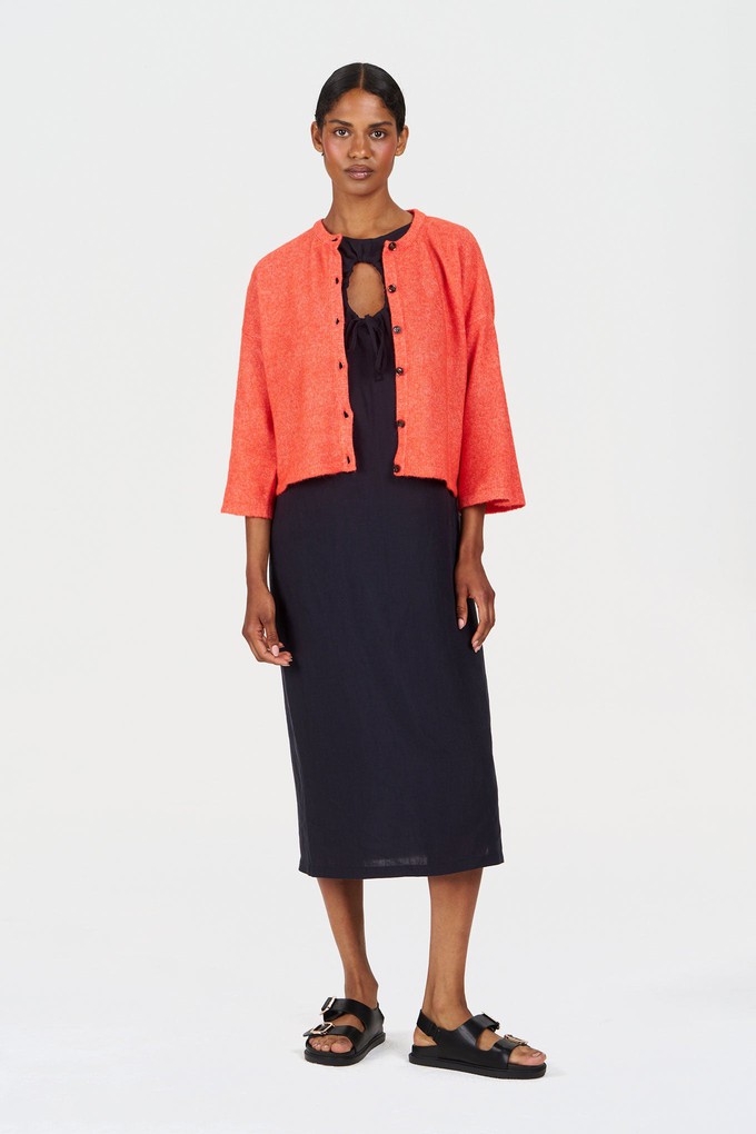 COVET Recycled Poly Cardigan - Orange from KOMODO