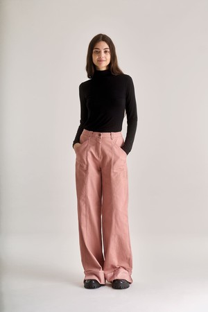 ROSE Organic Cotton Trouser - Dusty Pink from KOMODO