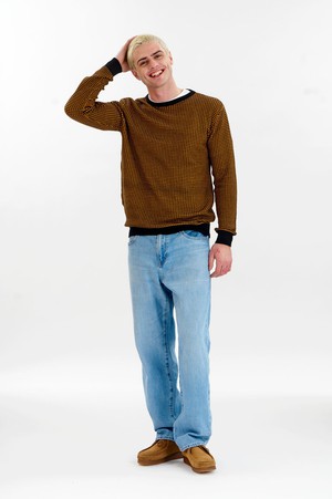 HASAN Organic Cotton Jumper - Black from KOMODO