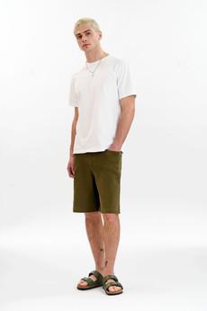 JAMBO Organic Cotton Twill Short - Green via KOMODO
