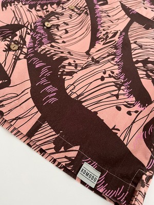 SPINDRIFT - Organic Cotton Shirt - Pink Wave from KOMODO