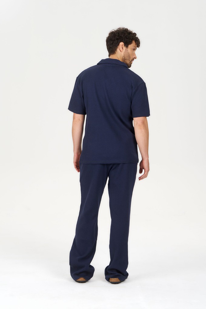 GIO BEACH Organic Cotton Trouser - Navy from KOMODO