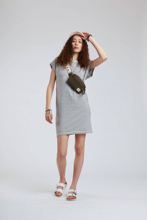 BLIMEY - Organic Cotton Unisex Bumbag Khaki from KOMODO
