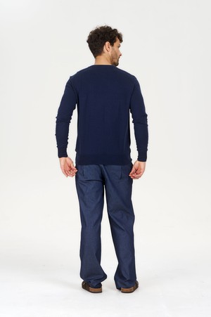 POCKET Organic Cotton Jumper - Navy from KOMODO
