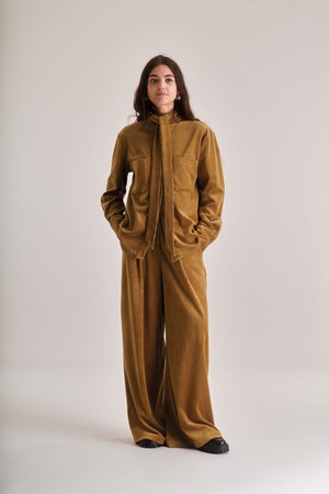 FORD Velvet Top - Olive from KOMODO