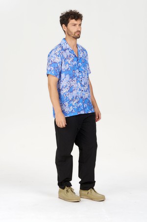 SPINDRIFT Printed Tencel Shirt - Acid Blue from KOMODO