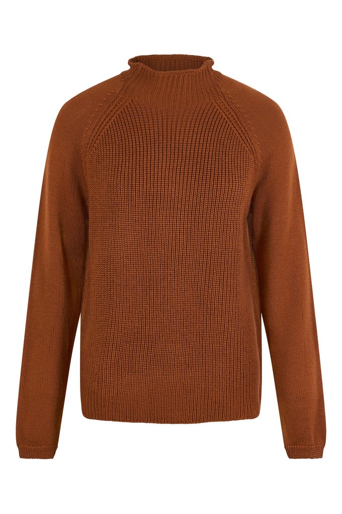 KATTY - Fine Merino Jumper Tobacco from KOMODO