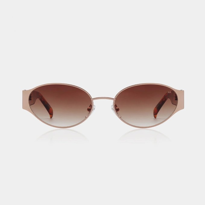 BELLA - Rosegold Havana Sunglasses by A.Kjaerbede from KOMODO