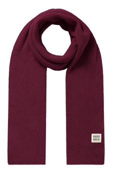 LONDON - GOTS Organic Cotton Scarf Wine Red via KOMODO